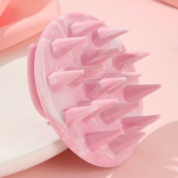 Other - Pink Scalp Massager Brush Silicone